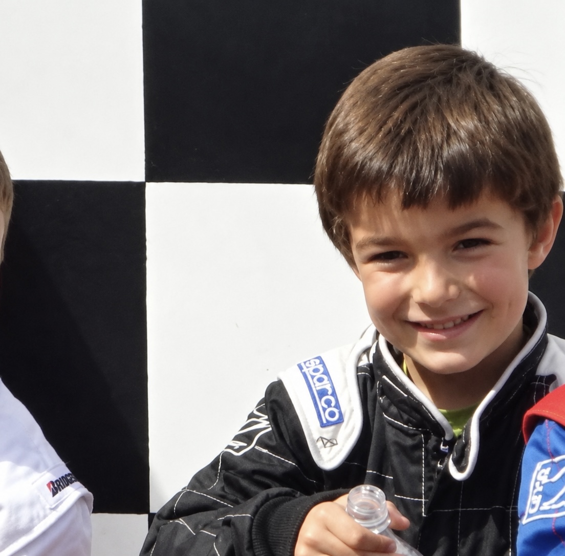 First steps in karting