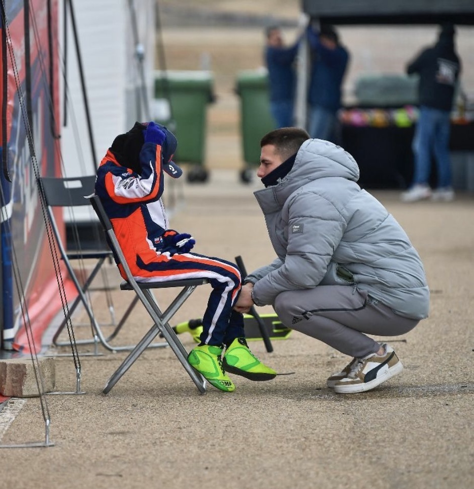Last karting years, as a coach